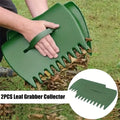 2pcs outdoor leaf clip gardening plastic leaf rake collect garden fallen leaves rake garden tools garden maple leaves