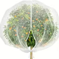 Zip Drawstring Plant Insect Screen Cover Pest Control Plant Protection Fruit Tree Protective Netting Lightweight Mesh
