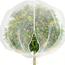 Zip Drawstring Plant Insect Screen Cover Pest Control Plant Protection Fruit Tree Protective Netting Lightweight Mesh