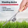 Weeding artifact drafter garden supplies gardening household weed puller root puller weed pulling tool garden rake hand-held loo