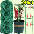 Green Plant Support Pile Frame Greenhouse Arrangement Semicircle Fixed Rod Indoor Flower Plants Vine Climbing Bracket Hock Pen