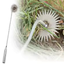 Metal Weeding Hoe Rake Steel Garden Weeders Grass Rooting Loose Soil Hand Weeding Removal Puller Gardening Tools 30/40CM