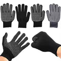 2-12Pairs Gardening Gloves Stretchy Nylon Gloves Anti-Slip Dots Knitted Safety Work Gloves for Men Women Outdoor Working Fishing