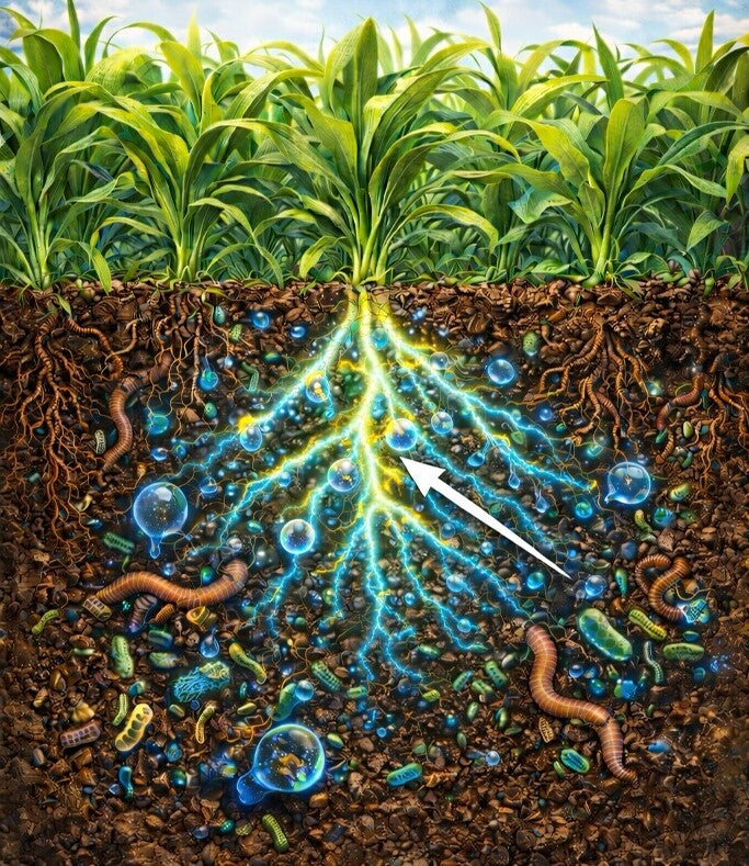 LiveSoil Premium Living Soil Mix | Microbe-Rich Formula for Healthier Plants & 60% Less Water