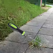 Heavy-Duty Weed Puller Tool - Ergonomic Root Remover for Lawn, Patio Gravel, Effortless Manual Weeding Tool with Non-Slip Grip