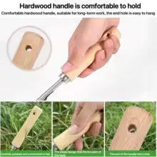 Weeding artifact drafter garden supplies gardening household weed puller root puller weed pulling tool garden rake hand-held loo