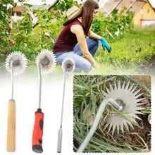 Metal Weeding Hoe Rake Steel Garden Weeders Grass Rooting Loose Soil Hand Weeding Removal Puller Gardening Tools 30/40CM