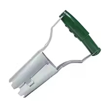 Seedling Planter Stainless Steel Seeder Excavator Horticultural Wood Handle Hole Drilling Seedling Transplanting Flower Planting