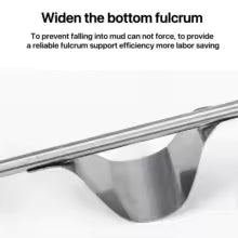 Weeding artifact drafter garden supplies gardening household weed puller root puller weed pulling tool garden rake hand-held loo