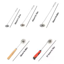 Metal Weeding Hoe Rake Steel Garden Weeders Grass Rooting Loose Soil Hand Weeding Removal Puller Gardening Tools 30/40CM
