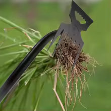 5/6/8/11 Teeth Carbon Steel Garden Hand Rake,2 In 1 Agricultural Manual Weeding Tools for Yard,Multifunction Gardening Hoe Rake